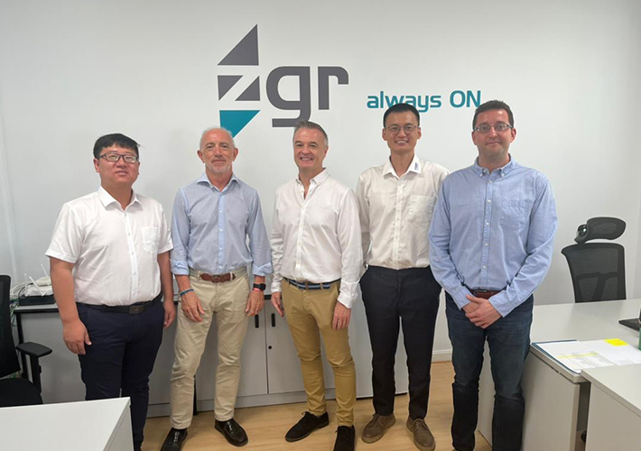 foto noticia RISEN SYL, interesado en las soluciones BESS de ZGR Corporación.